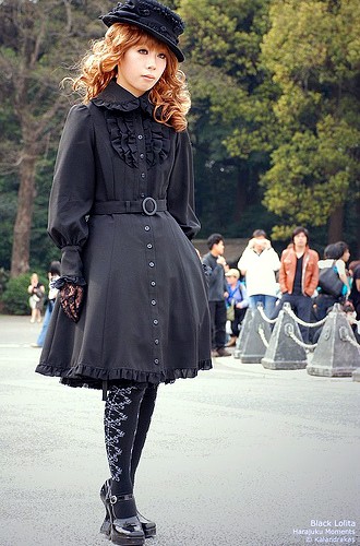 Gothic Lolita outfit - A gothic lolita outfit