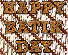 batik day - batik day picture