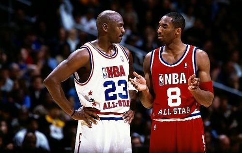 Micheal and Kobe - Micheal and Kobe in the All-Star game