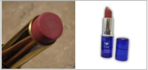 my sansan lipsticks - Here are the lipstick that I have...they are not the actual lipstick that I have. I just got these on the net and put them together so you could see the color.  the first one got moisturizer in the middle and its color ic one of my favorites in my lipsticks.