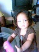mySugaBear - my daughter when she was not even 1 yet