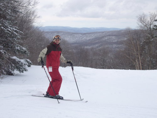 skiing - not too good at this!