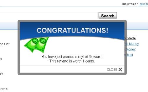 reward mylot - I just won a reward! (31 January 2012)  Thanks for the reward mylot much people and also me like them very much!