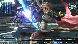 Final Fantasy XIII Gameplay Graphics - This is a screenshot taken from Final Fantasy XIII