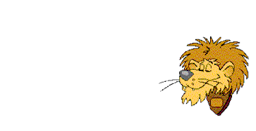 Lion - Lion 'spitting' out a name.