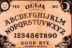 Ouija Board - The photo says it all. If you ever owned one, you know what they look like.