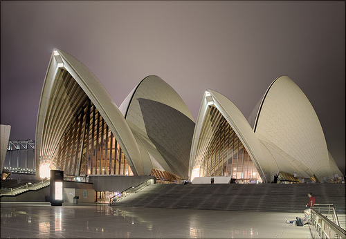 Australia - This is a famous landmark of Australia. I got this picture from yahoo!