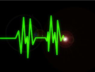 heartbeat - green glow heartbeat made on adobe after effects
