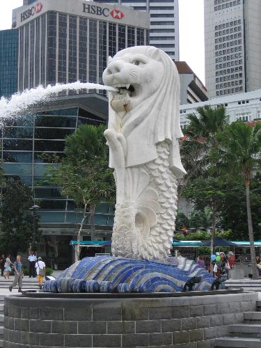 merlion - icon of singapore