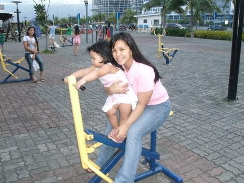 me and my daughter - taken at Mall of Asia, Philippines