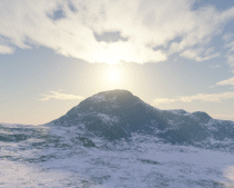 Pretty mountain - Here is a pretty mountain image. I think it is very pretty. What do you all think about it?