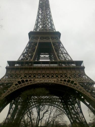 the panorma of La Tour Eiffel - photo size:215kb photo demension:750*1003