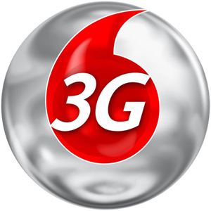 Vodafone3G!! - Vodafone 3G logo