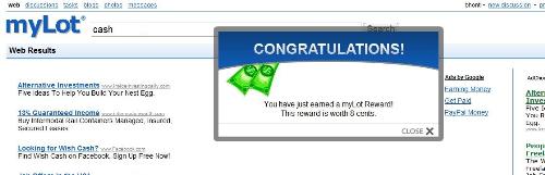 mylot search bar reward! - I can't believe it was true, Not until I experienced it myself!