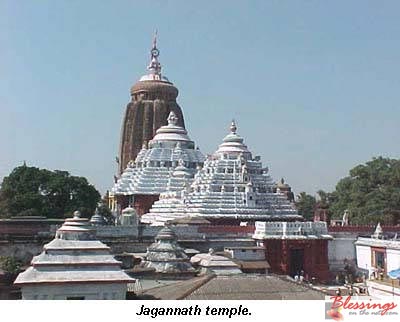 ShreeMandir, Puri - Temple at Puri (ShreeMandir), the abode of Lords: Balabhadra, Subhadra and Jagannath.