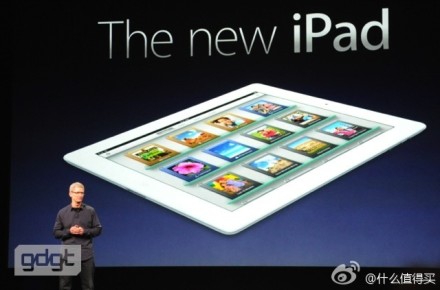 the new iPad - the new iPad is the latest version
