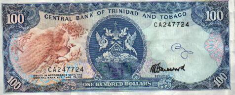 Trinidad and Tobago Currency - Image of Trinidad and Tobago money