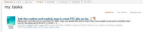 my task screenshot - looks everything is okay, but the problem is, my task is not visible to other members. :(