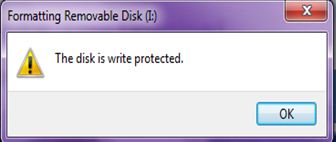 the disk is write protected - how to fix it this problem from my flashdisk?