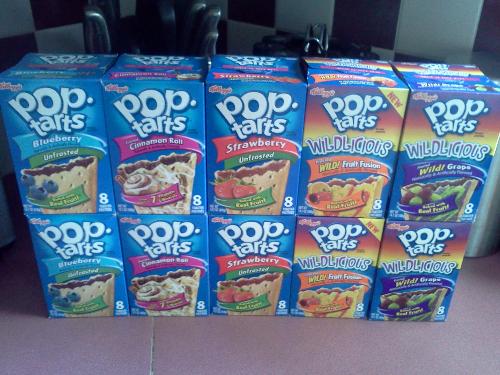 Her Peace Offering - I certainly won't be short on Pop Tarts. Her Peace Offering - I certainly won't be short on Pop Tarts.