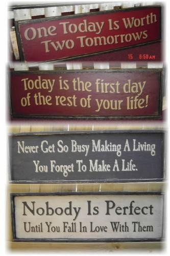 first day - Today is the first day of the rest of your life