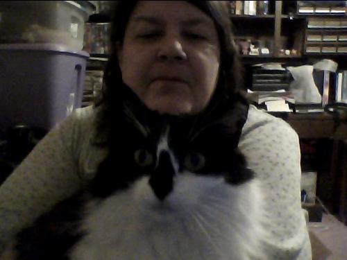 Me and my Fur Baby - his is my fur baby Fancy She is 6 yrs old.