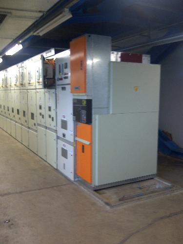 Switchgear - Power plant use switchgear for controlling energy to every local panel