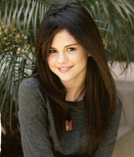Selena Gomez - This is Selena Gomez, a nineteen year old girl, an American actress and singer best known for portraying Alex Russo in the television series Wizards of Waverly Place. She is so cute and natural that's why I love her so much! She is my idol! :D