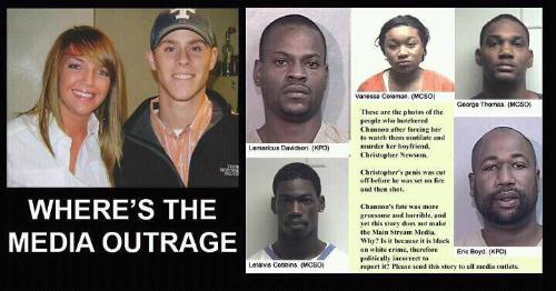 Group of black people torture white couple - Photo of couple & their murders
