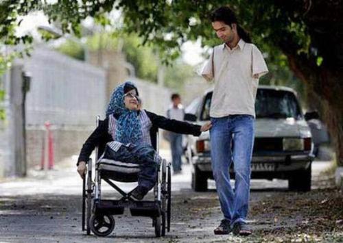 ahmad and fatima - this is ahmad and his wife fatima.they are both disabled but nothing can stop them from loving each other and have their own family.