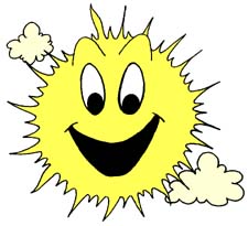 sun - bright sunshine of summer
