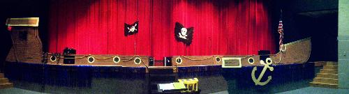 Pirate ship - Awesome pirate ship my husband made