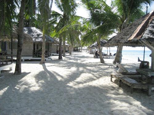 Bantayan Island, Cebu - Photo taken at the cottage area of Budyong Beach, in Bantayan Island.