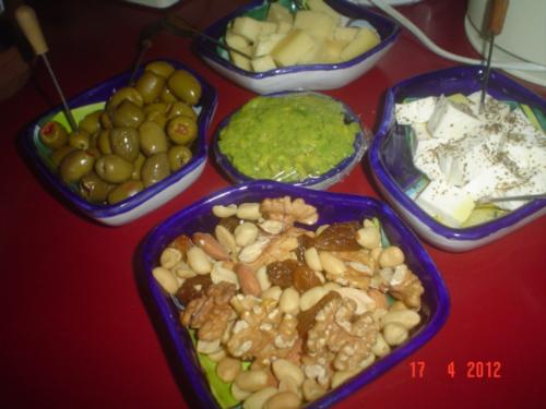 Appetizers - Antipasto for a pasta diner Appetizers - Antipasto for a pasta diner