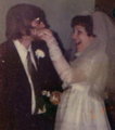 Wedding Day Kat - This is of my wedding day, May 20, 1972! I was only 16 and my new husband Rich was 17. This was taken with a Polaroid camera. Yes, we are still married for almost 40 years now.