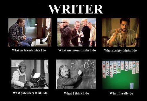 What Writer's Do - Indeed.