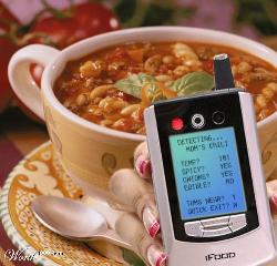 Future technology!!!! - I wish I had this for my mom&#039;s chili...but then again, with hers you could always check to see if it was eating through the tablecloth...Please view full as compression is killing my careful work... 