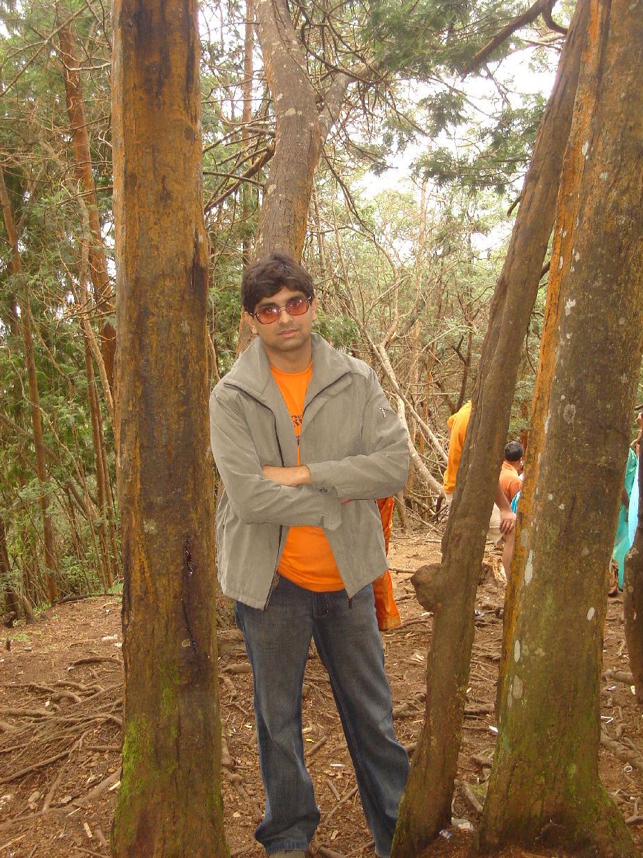 Self image - Taken in Ooty, Tamil Nadu, India, in May 2006