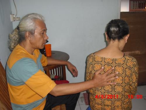 energy therapy - backpain