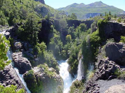 Salto del Laja  - A fall in the south of Chile.