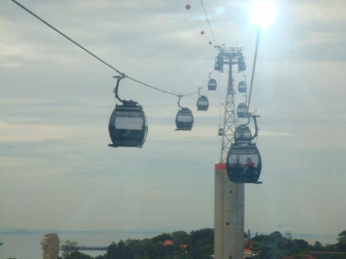 cable cars - this is a photo of cable cars in Singapore