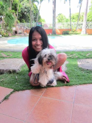 cute cute cute - My latest pics with baby jazz..my friend's pet.