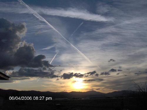 Grandson's Day - This is taken on my grandson's birthday a few years ago. Every year since then I have not seen another beautiful evening sky as this one was.
