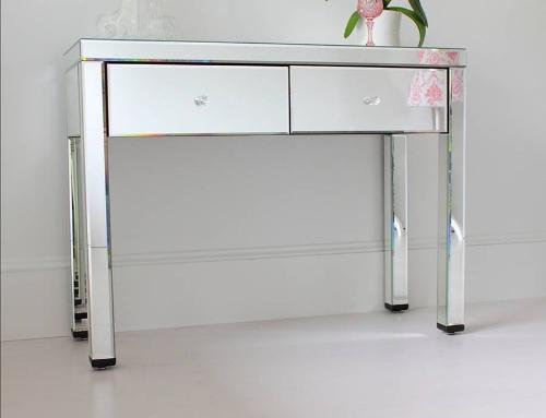 Mirrored Console Table - I'd love a console table (& mirror) in the hallway. Not cheap though!