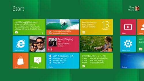 Windows 8 metro UI - Windows 8 consumer preview 