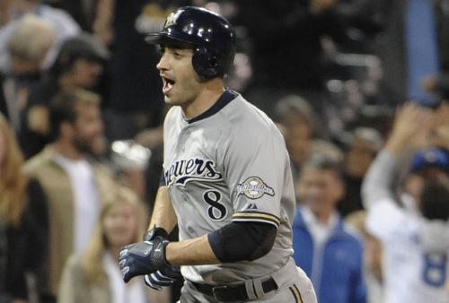 Ryan Braun - He is hitting his stride right now which is great!