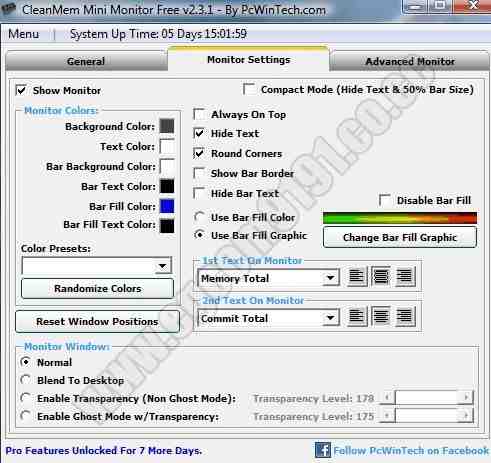 CleanMem v2.31 - CleanMem v2.31 is the best cleaning memory tool software. This product has two licenses that are free and Pro. CleanMem created by PcWinTech!
