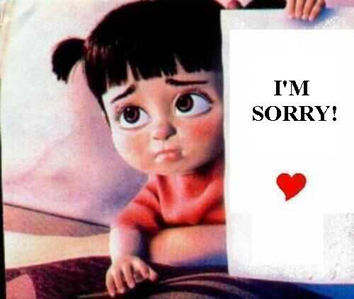 sorry - 