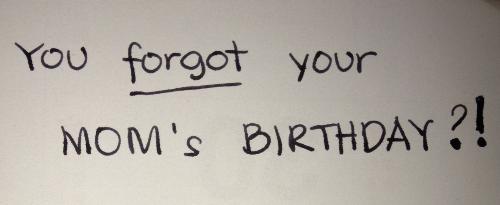 You forgot your mom's birthday!? - Forgetting is something common to all of us, however, it would be sad indeed if a child forgets the birthday of the mom who labored and took care of him/her since inception.  So, ever forget the birthday of your mom again by setting birthday reminders.