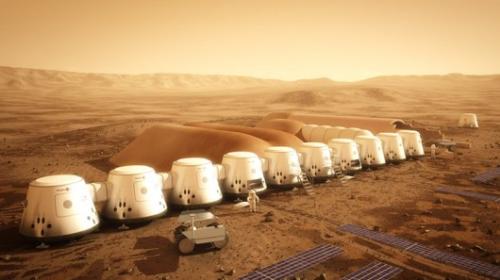 Mars One - Human settlement venture and the colonization of the planet Mars.